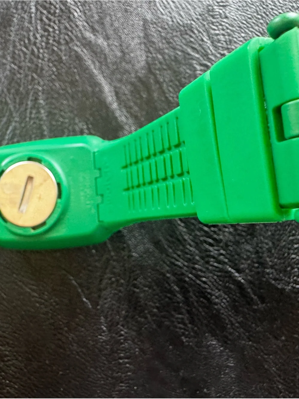Swatch Touch Bright Green Digital Silicone Watch